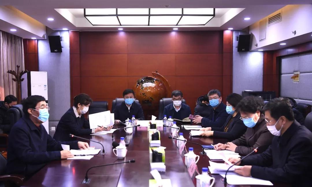 佐丹力集团董事长韩丹向吉林省委书记巴音朝鲁汇报疫情防控企业履行的社会责任